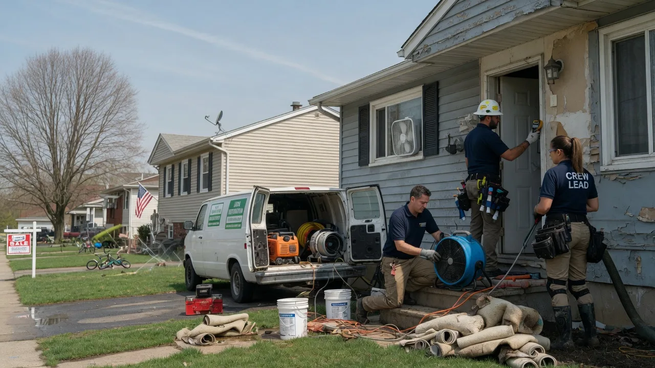 Flood Cleanup in Buckeystown, MD near me